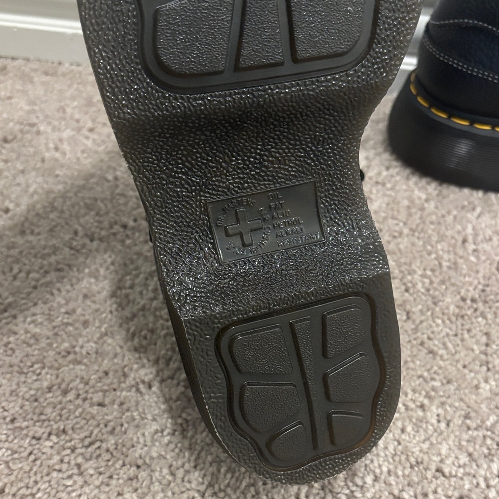 Dr. Martens Black Platform Loafers - Picture 8 of 8